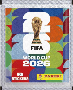 Pacote de Figurinhas Oficial Panini Copa
